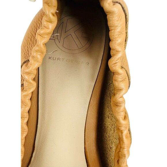 Kurt Gieger Women's Ballet Tan Flats Size 9 - Picture 6 of 9